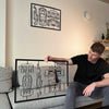 Your Custom Frame Car Metal Wall Art Service