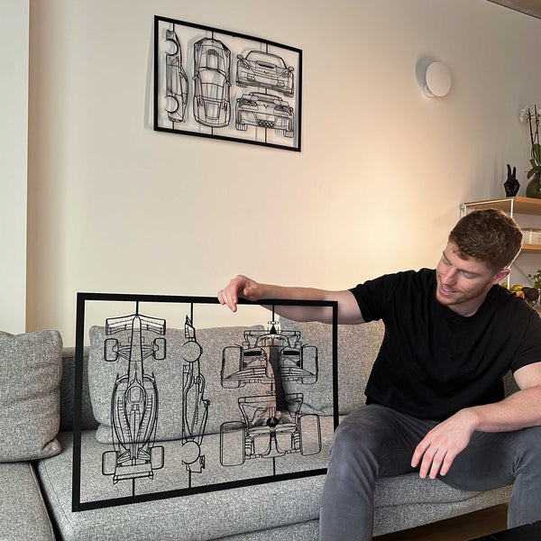 Your Custom Frame Car Metal Wall Art Service