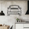 P Generation 3 Silhouette Metal Wall Art