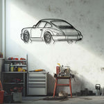 P Generation 3 Silhouette Metal Wall Art