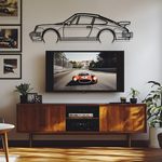 P Generation 2 Silhouette Metal Wall Art