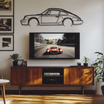 P Generation 3 Silhouette Metal Wall Art