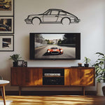 P Generation 2 Silhouette Metal Wall Art