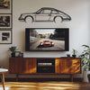 P Generation 1 Silhouette Metal Wall Art