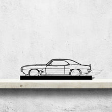 Firebird 1969 Silhouette Metal Art Stand