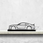 Mustang GT350 2020 Silhouette Metal Art Stand