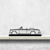 Royce Corniche convertible 1981 Silhouette Metal Art Stand