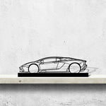 Aventador S 2019 Silhouette Metal Art Stand