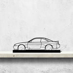 200sx s14 Silhouette Metal Art Stand