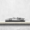 Gurney Eagle 1967 Silhouette Metal Art Stand