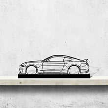 Mustang GT S550 Silhouette Metal Art Stand