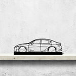 IS350 F Sport Silhouette Metal Art Stand