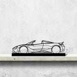 765 LT Silhouette Metal Art Stand