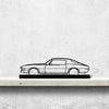 Camaro 1972 Silhouette Metal Art Stand