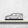 Escort Cossworth 1993 Silhouette Metal Art Stand
