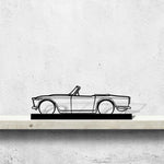 TR4A IRS Silhouette Metal Art Stand