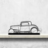 Street Rod 1932 Silhouette Metal Art Stand