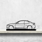 M240i F22 Silhouette Metal Art Stand