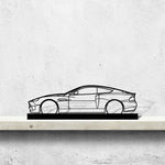 Aston Vanquish V12 2003 Silhouette Metal Art Stand