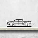 Tacoma Lunar Rock Silhouette Metal Art Stand