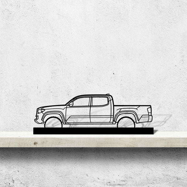Tacoma Lunar Rock Silhouette Metal Art Stand