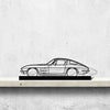 Corvette C2 1963 Silhouette Metal Art Stand