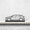 Urus Silhouette Metal Art Stand