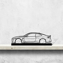 M4 CSL G82 Silhouette Metal Art Stand