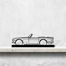 TR6 1974 Silhouette Metal Art Stand