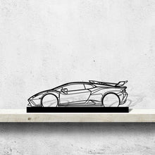 Huracan STO Silhouette Metal Art Stand