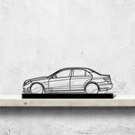 e63 amg Silhouette Metal Art Stand