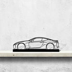 LC Silhouette Metal Art Stand