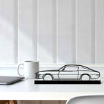 Camaro 1972 Silhouette Metal Art Stand