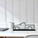 Lightning SV F150 2004 Silhouette Metal Art Stand