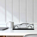 Camaro ZL1 Silhouette Metal Art Stand
