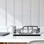 Wrangler 2019 Silhouette Metal Art Stand