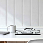 Monte Carlo 1970 Silhouette Metal Art Stand