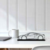 488 GTB Silhouette Metal Art Stand