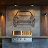 P Generation 2 Silhouette Metal Wall Art