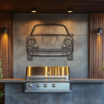 P Generation 1 Silhouette Metal Wall Art