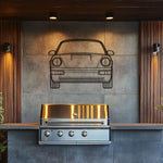 P Generation 3 Silhouette Metal Wall Art
