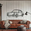 P Generation 1 Silhouette Metal Wall Art