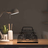 Wrangler Offroad Front Silhouette Metal Art Stand