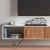 S4 Avant B5 Silhouette Metal Art Stand
