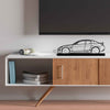 RX8 Silhouette Metal Art Stand